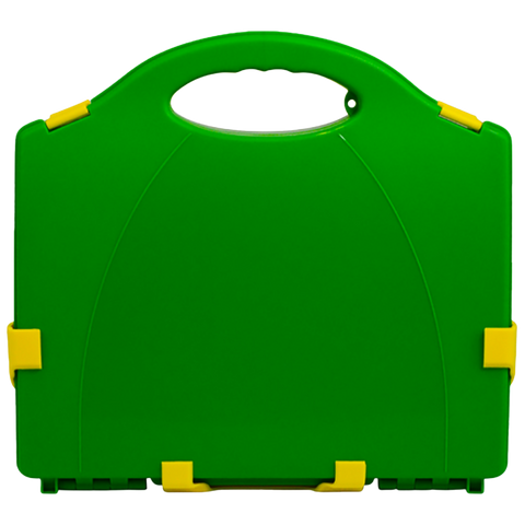AEROCASE Medium/Large Green and Yellow Neat Plastic Case 34 x 28 x 10cm