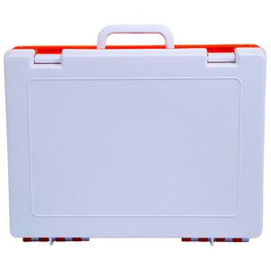 AEROCASE Medium/Large White and Orange Rugged Case 34.5 x 26.5 x 9.8cm