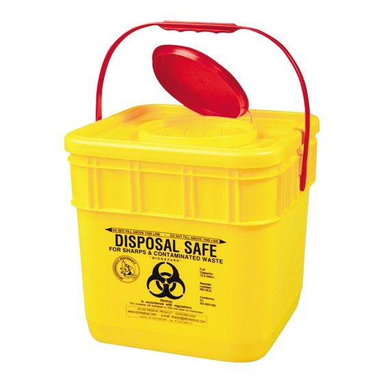 Sharps Disposal Container 12L