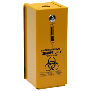 AEROHAZARD Steel Sharps Disposal Safe 1.4L (includes 2 x SD1400)