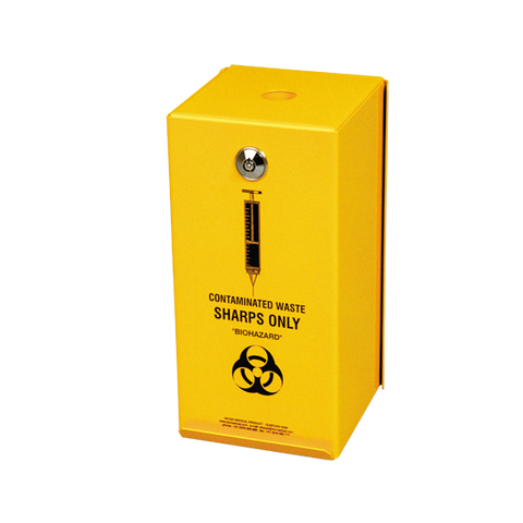 Steel Sharps Disposal Container 2L