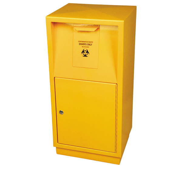 Steel Sharps Disposal Safe 23L (includes 2 x SD23000)