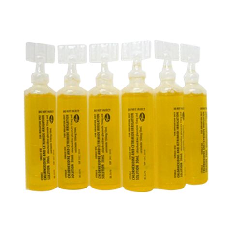 Chlorhexidine 0.05% Cetrimide 0.5% Solution Ampoule 30ml – Box of 30