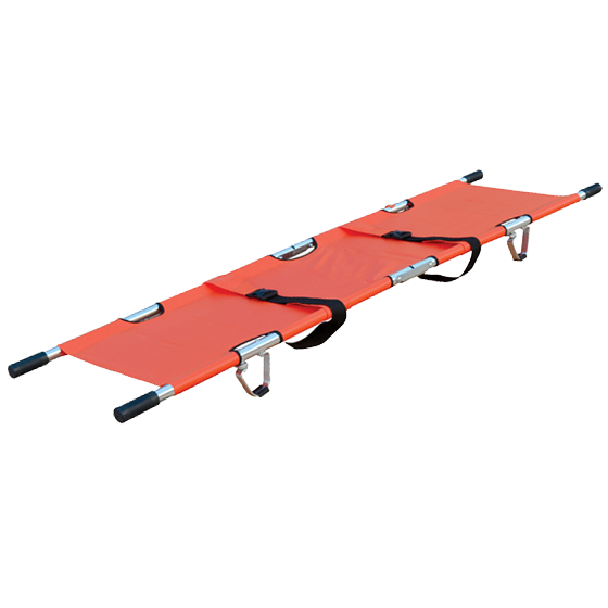 Alloy Emergency Pole Stretcher - Dual Fold