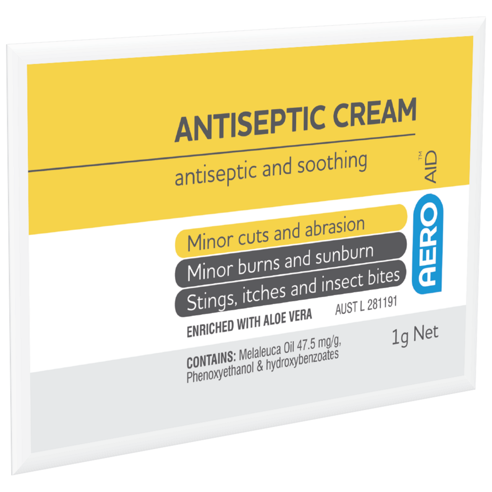 Antiseptic Cream 1g Sachet - Qty of 50