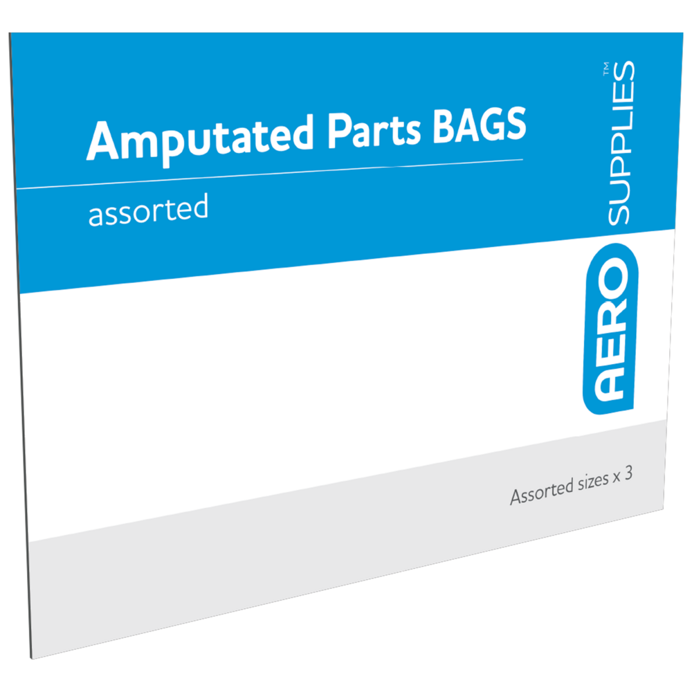 Amputated Parts Bags - Envelope of 3 -Qty of 20 Envelopes