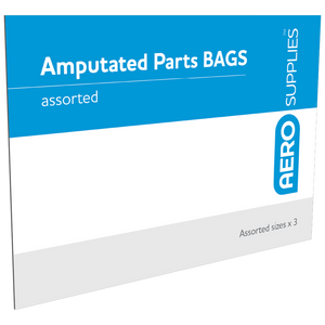 Amputated Parts Bags - Envelope of 3 -Qty of 20 Envelopes