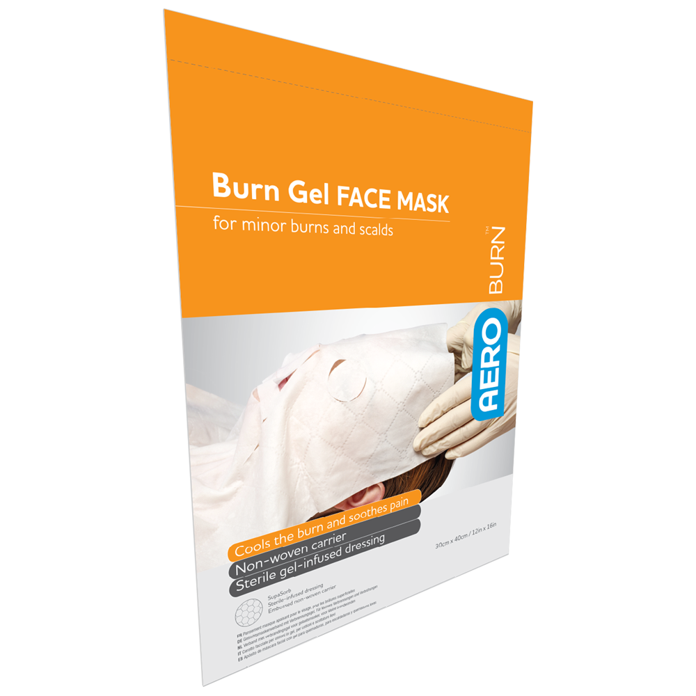 Burn Gel Face Mask 30 x 40cm