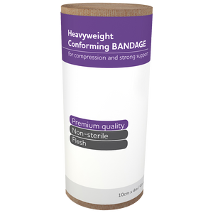 Heavyweight Conforming Bandages 10cm x 4m - 12 Pack