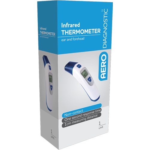 Infrared Ear and Forehead Thermometer