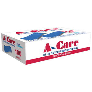 A-Care Detectable Bandages - Standard Strip - Box of 100